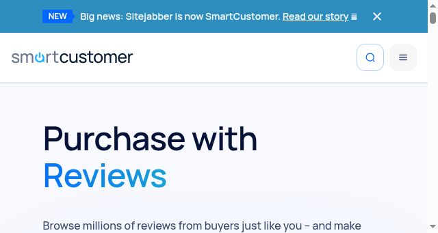 Screenshot of sitejabber.com