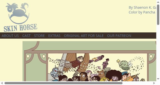 Screenshot of skin-horse.com