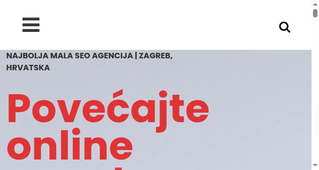 Screenshot of slade.hr