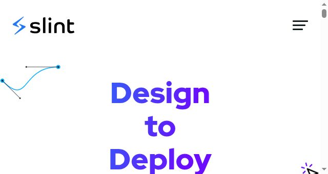 Screenshot of slint.dev