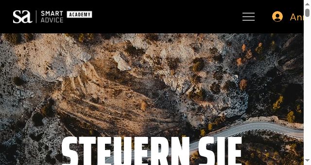 Screenshot of smart-advice.academy