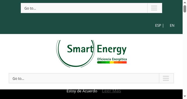 Screenshot of smart-nrg.es