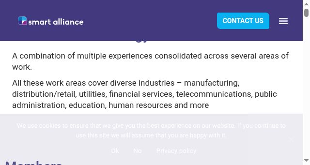 Screenshot of smartalliance.ro