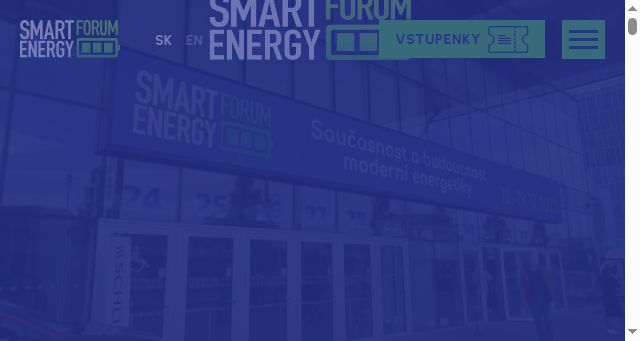 Screenshot of smartenergyforum.sk