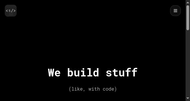 Screenshot of smasnug.dev