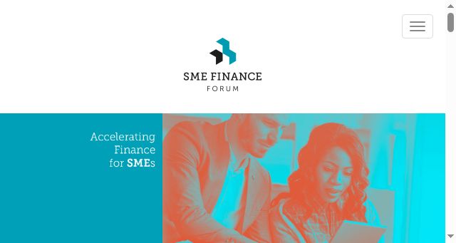 Screenshot of smefinanceforum.org