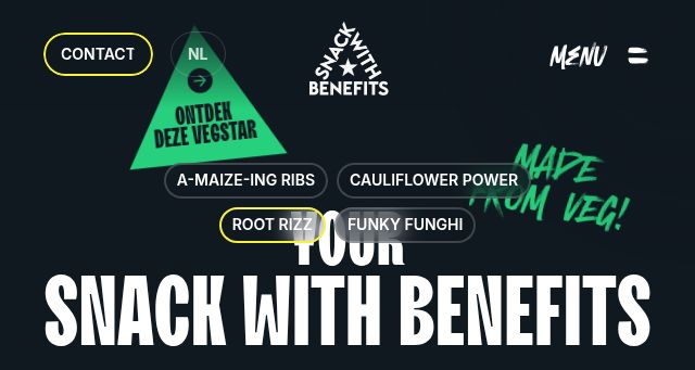 Screenshot of snackwithbenefits.com