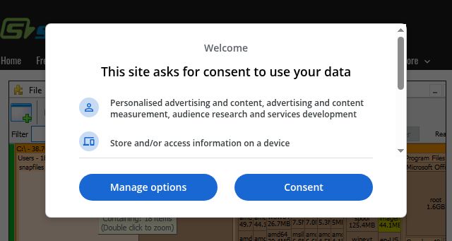 Screenshot of snapfiles.com