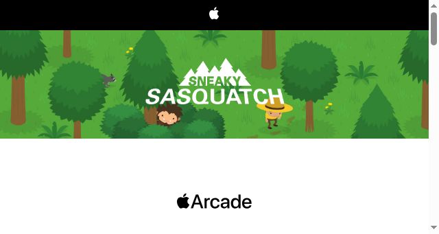 Screenshot of sneakysasquatch.com