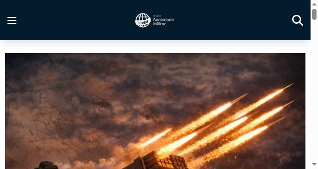 Screenshot of sociedademilitar.com.br