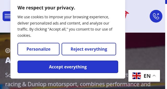 Screenshot of sodipneu.com