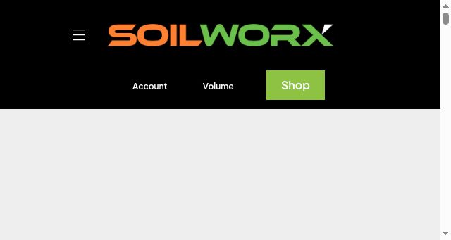 Screenshot of soilworx.com.au