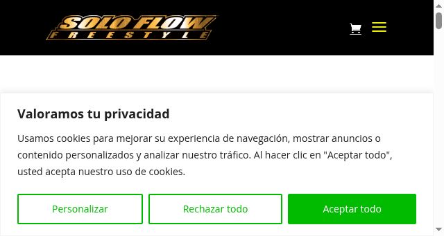 Screenshot of soloflowfreestyle.com