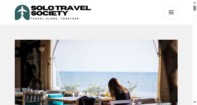 Screenshot of solotravelsociety.com