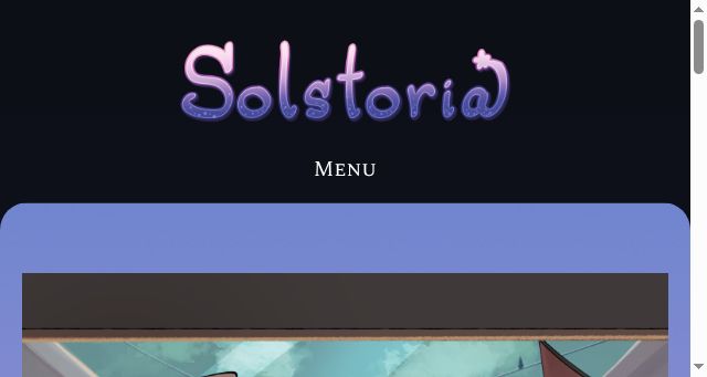 Screenshot of solstoria.net