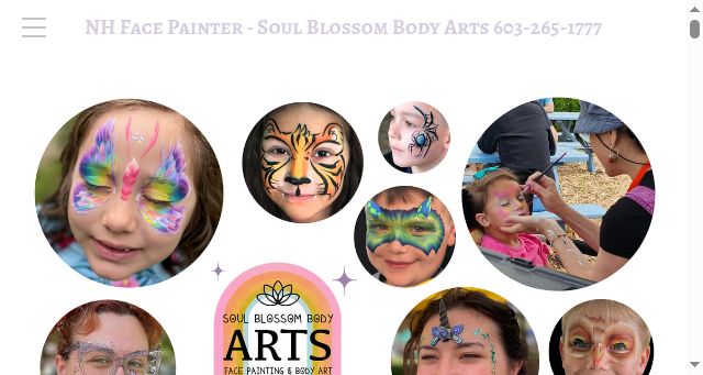 Screenshot of soulblossombodyarts.com