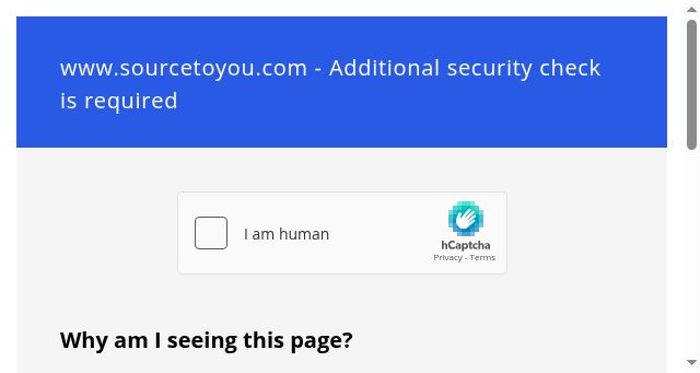 Screenshot of sourcetoyou.com