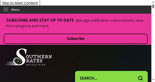 Screenshot of southernskates.com