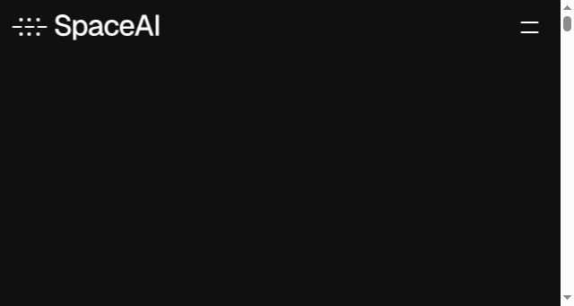 Screenshot of spaceai.com