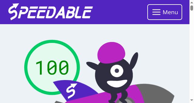 Screenshot of speedable.net