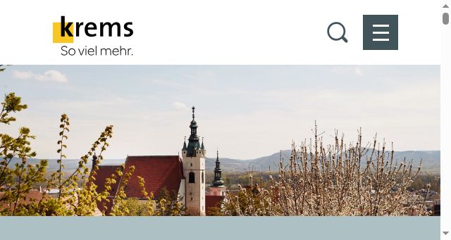 Screenshot of stadtmarketing-krems.at