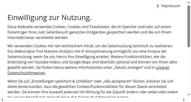 Screenshot of stadtmuseum-kaufbeuren.de