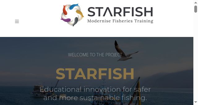Screenshot of starfish-project.eu