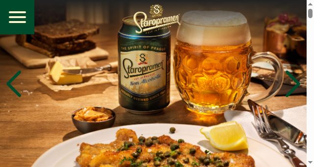 Screenshot of staropramen.se