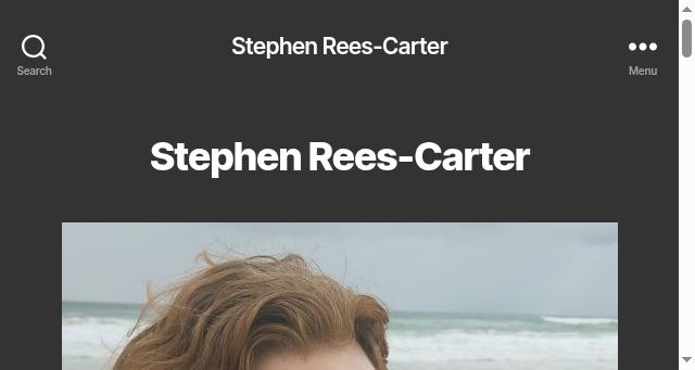 Screenshot of stephenreescarter.net