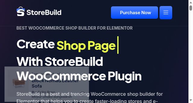 Screenshot of storebuild.shop