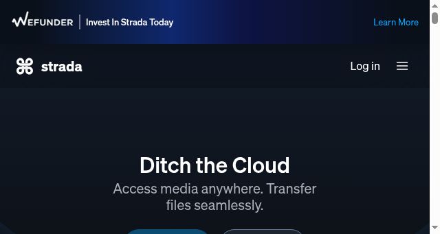 Screenshot of strada.tech