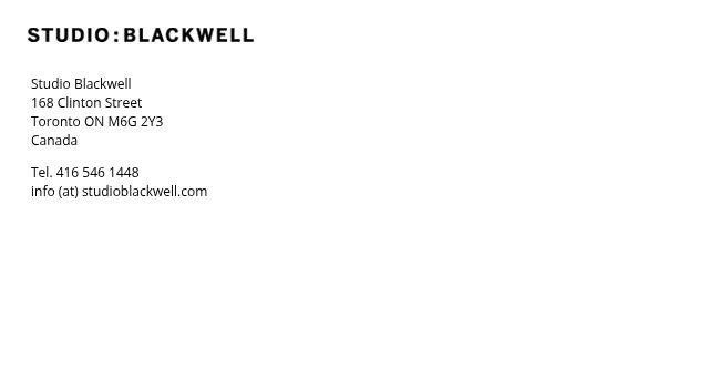 Screenshot of studioblackwell.com