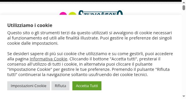 Screenshot of studioetono.it