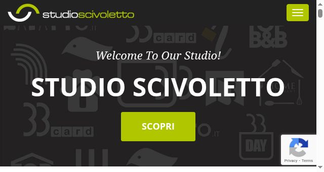 Screenshot of studioscivoletto.it