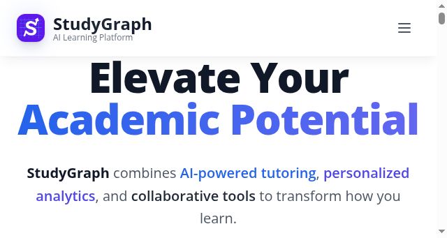 Screenshot of study-graph.com