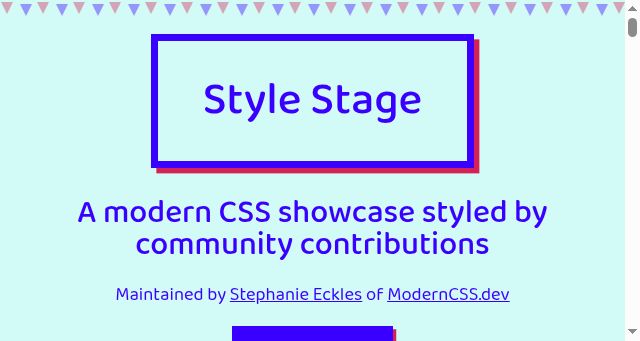 Screenshot of stylestage.dev
