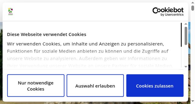 Screenshot of suedheide-gifhorn.de