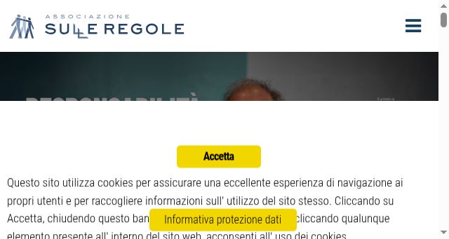 Screenshot of sulleregole.it