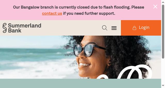 Screenshot of summerland.com.au