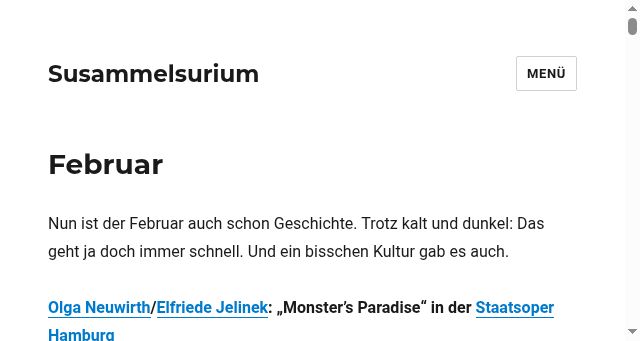 Screenshot of susammelsurium.com