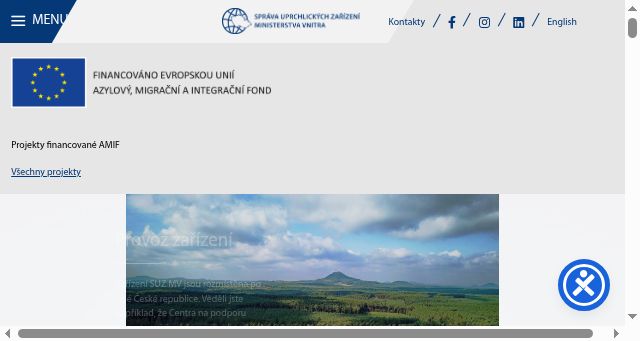 Screenshot of suz.cz