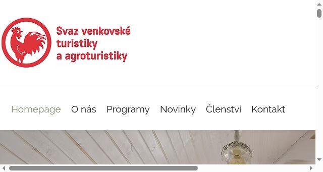 Screenshot of svazvta.cz