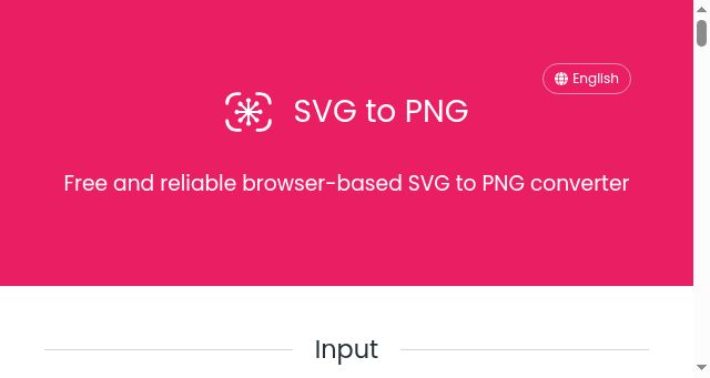 Screenshot of svgtopng.online