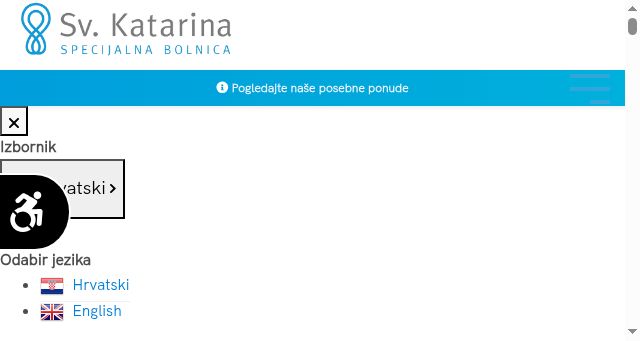 Screenshot of svkatarina.hr