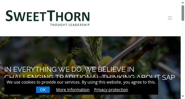 Screenshot of sweet-thorn.com