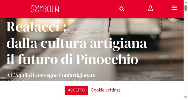 Screenshot of symbola.net