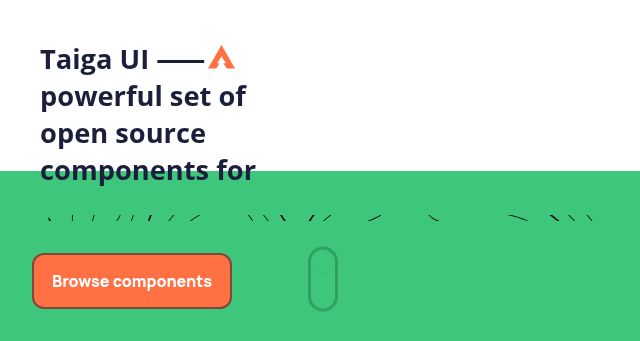 Screenshot of taiga-ui.dev