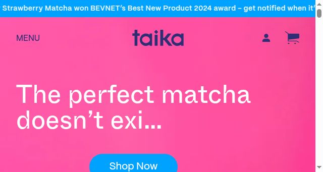 Screenshot of taika.co