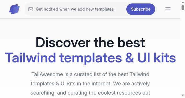 Screenshot of tailawesome.com