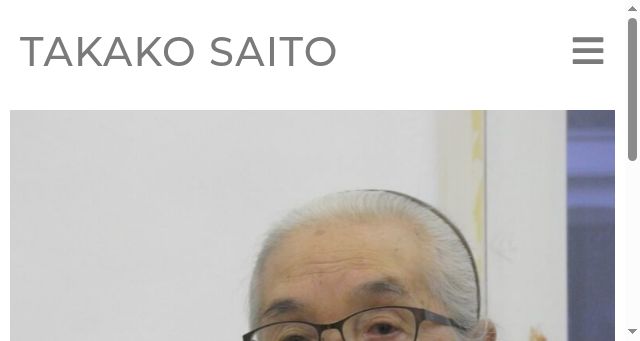 Screenshot of takakosaito.com